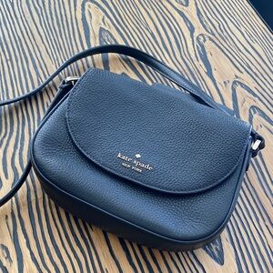 Kate Spade Black Leather Crossbody Bag